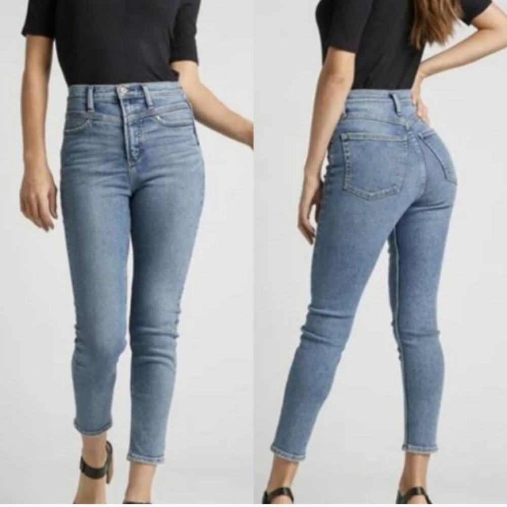 Silver Jeans Women's Ode to 80's High Rise Skinny Jeans SIZE 28